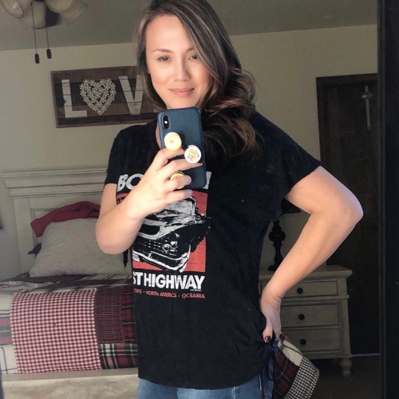 Bon Jovi Graphic Band Tee Size Small - Picture 6 of 8